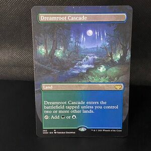 #282 Dreamroot Cascade Innistrad: Crimson Vow Magic: The Gathering MTG Rare Card